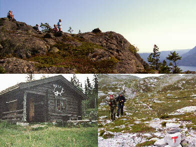 Hut tours around Hovin i Telemark, Norway